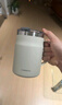 樂(lè )扣樂(lè )扣（LOCK&LOCK）愜意保溫杯男女304不銹鋼保溫杯女咖啡杯水杯 LHC4218WHT灰白色 390ml 曬單實(shí)拍圖