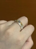 夢(mèng)芊汐999純銀碎碎冰情侶戒指一對男女款閉口對戒情人節生日禮物送女友 閉口一對戒【尺碼留言或聯(lián)系客服】 曬單實(shí)拍圖