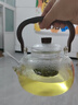 GCKK德國煮茶壺蒸煮一體煮水壺茶壺玻璃辦公室單壺電磁爐煮茶用耐高溫 山河提梁壺1100ml 曬單實(shí)拍圖