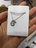 巷南925純銀白玉髓葫蘆項鏈高級感2025新爆款毛衣鏈輕奢小眾鎖骨鏈女 925銀福祿雙全項鏈 曬單實(shí)拍圖