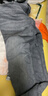 卡賓特殊顏色洗水牛仔褲25春夏酵洗石磨經(jīng)典百搭 煤黑色01 32/180/XL  曬單實(shí)拍圖