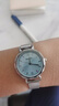 手表女高中大學(xué)生高顏值學(xué)生小眾輕奢簡(jiǎn)約復古森系指針式石英表 天藍盤(pán) 曬單實(shí)拍圖