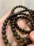 宏宇呈祥保真天然越南富森紅土沉香手串6mm沉水級黑油佛珠手鏈108顆男女士 終身保真，支持復檢 曬單實(shí)拍圖