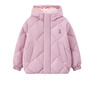 Teenie Weenie Kids【三防】小熊童裝25新款秋冬男女童寶寶連帽羽絨服 粉色 140cm 曬單實(shí)拍圖