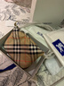 博柏利（BURBERRY）【經(jīng)典之作系列】格紋單肩包 曬單實(shí)拍圖