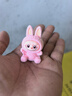 車(chē)載擺件可愛(ài)玩偶中控臺汽車(chē)內飾品客廳桌面創(chuàng  )意顯示器小擺件裝飾 粉色+背膠 曬單實(shí)拍圖