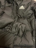 阿迪達斯（adidas）BAFFLE DOWN 戶(hù)外純色運動(dòng)保暖羽絨服 冬季 男款 黑色 黑色 XS 曬單實(shí)拍圖