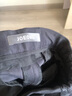 九牧王（JOEONE）【商場(chǎng)同款】雙側松緊意式休閑褲秋季舒彈親膚百搭休閑褲子 HB1CX42B512+黑色+修身版 32 碼170/80A(2.46)尺82cm 曬單實(shí)拍圖