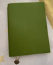 MUSEMARKS輕奢商務(wù)筆記本本子A5鹿羊紋皮質(zhì)高檔簡(jiǎn)約辦公會(huì )議記錄記事本定制可印logo高顏值精致高級日記本子 A5秋葵綠 曬單實(shí)拍圖