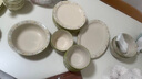 墨色清新餐具陶瓷碗碟碗具套裝家用碗碟筷高顏值喬遷新居新年禮物36頭 曬單實(shí)拍圖