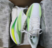 鴻星爾克閃電4跑步鞋男鞋秋季新款緩震跑鞋輕便專(zhuān)業(yè)運動(dòng)鞋學(xué)生中考體測鞋 微晶白/熒光檸綠 針織版 41 曬單實(shí)拍圖