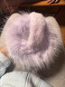 名創(chuàng  )優(yōu)品耳罩冬女耳朵保暖毛絨耳包耳暖學(xué)生騎車(chē)護耳防凍可折疊耳捂子防寒 紫羅蘭【蓬松大絨毛/高顏值】可折疊 曬單實(shí)拍圖