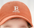 E.mirreh伊米倫兒童鴨舌帽時(shí)尚親子帽子遮陽(yáng)帽顯臉小百搭帽子男寶寶棒球帽 臟橘色-E款 52/54CM建議4-8歲 曬單實(shí)拍圖