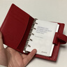 Filofax 英國進(jìn)口 finsbury A8 M5手帳本可愛(ài)便攜迷你真皮口袋型皮面網(wǎng)紅筆記本活頁(yè)本定制蓋章記事本手帳 Mini A8 | M5中國紅021732 曬單實(shí)拍圖