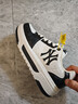 MLB暗紋立體印花時(shí)尚潮流百搭增高板鞋3ASXM075N-50BKS 黑白色 41 曬單實(shí)拍圖