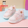 巴布豆童鞋女童秋款時(shí)尚百搭跑鞋軟底舒適兒童板鞋101553195淺粉色27 曬單實(shí)拍圖