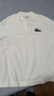 LACOSTE法國鱷魚(yú)情侶款L.12.12系列80年代復古鱷魚(yú)徽標寬松Polo衫|PH3922 001/白色 M /175 曬單實(shí)拍圖