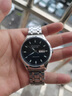 冠琴（GUANQIN）瑞士認證手表男士機械表名表夜光防水大表盤(pán)全自動(dòng)商務(wù)多功能男表 本色黑面/機械機芯/全自動(dòng) 曬單實(shí)拍圖