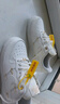 耐克NIKE板鞋女空軍一號 AIR FORCE 1運動(dòng)鞋FV3654-111帆白37.5 曬單實(shí)拍圖
