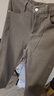 Homlean美式牛仔褲男秋季小眾潮牌街頭寬松休閑工裝長(cháng)褲子LB03咖色L 曬單實(shí)拍圖