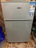 奧克斯（AUX）家用雙門(mén)迷你小型冰箱 冷藏冷凍保鮮小冰箱 宿舍租房節能電冰箱 【國家補貼】BCD-24K118 基礎款 銀色 曬單實(shí)拍圖