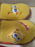 利達妮（TZLDN）海綿寶寶棉拖鞋女士秋冬季居家防滑可愛(ài)保暖情侶可外穿毛絨拖鞋男 海綿寶寶黃【IP 正版授權】 44-45 (適合43-44碼) 曬單實(shí)拍圖