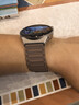 碼仕適用華為手表表帶Watch5/4/3/GT6/5/gt4/3/2/Pro/榮耀Magic2磁吸硅膠工字形咖啡配黑22mm 曬單實(shí)拍圖