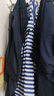 奎羽?；晟滥杏?xùn)練服體能服套裝夏軍迷條紋短袖速干 ?；晟馈咎籽b】 180-185/104-108 曬單實(shí)拍圖
