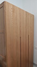 原始原素實(shí)木衣柜現代簡(jiǎn)約橡木臥室家用柜子簡(jiǎn)約落地柜子三門(mén)1.2米 F8042 曬單實(shí)拍圖