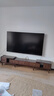 中偉實(shí)木電視柜可伸縮新中式現代節約地柜客廳矮柜儲物收納低柜胡桃色 曬單實(shí)拍圖