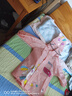 SooGree兒童雨衣學(xué)生男女童連體加帽加厚幼兒園小恐龍可背書(shū)包防暴雨便攜 雨衣粉色獨角獸（不含雨鞋） S（80-95cm） 曬單實(shí)拍圖