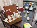 子器景德鎮茶具套裝高檔輕奢陶瓷蓋碗整套家用手工雕刻玲瓏影青瓷禮盒 【必買(mǎi)爆款】八方來(lái)財茶具套裝-8頭贈茶漏 配高檔禮盒 順豐包郵 曬單實(shí)拍圖