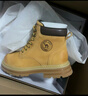 駱駝（CAMEL）馬丁靴男王俊凱同款工裝大黃靴女冬季穿搭通勤金甲戶(hù)外徒步登山鞋 GE122W7757T 金黃色-男 42 曬單實(shí)拍圖