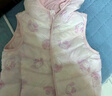 波司登（BOSIDENG）25新款輕薄羽絨服男女兒童5A抗菌4防連帽保暖內搭馬甲T250135520 幻彩大耳兔粉9CN6 130 /64 約 115-130cm 26kg 曬單實(shí)拍圖