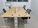 京英辦公桌椅組合簡(jiǎn)約現代辦公室職員電腦桌子組合工位四人屏風(fēng)工作臺 四人位+椅子 曬單實(shí)拍圖