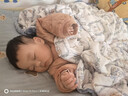 巴厘小豬寶寶棉服秋冬新生兒棉衣加厚保暖棉襖初生兒冬季嬰兒夾棉連體衣 蜜糖棕 80cm 曬單實(shí)拍圖