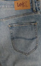 Lee25新品EasyRider寬松中腰闊腿淺藍男牛仔褲潮流 曬單實(shí)拍圖