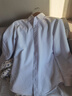 南極人（Nanjiren）襯衫男白加絨長(cháng)袖免燙襯衣商務(wù)正裝修身韓版男士保暖襯衣秋冬男 曬單實(shí)拍圖