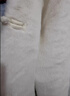 三彩【花影流光】2025冬季新款90白鵝絨羽絨服繡花寬松短款外套C 米白色 M 160/84A 曬單實(shí)拍圖