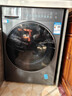 海爾（Haier）超薄滾筒洗衣機 25年新品 家用10公斤大容量智能投放一級能效直驅變頻六維減震活水精華洗烘一體機 10kg洗烘+智投+藍盾除菌+空氣洗HLD58A1 曬單實(shí)拍圖