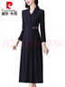 皮爾卡丹（pierre cardin）高端精致西裝長(cháng)袖連衣裙女士2024春秋新款闊太太收腰顯瘦氣質(zhì)長(cháng)裙 圖片色【闊太太洋氣高貴連衣裙/ XL 【建議115-130斤】 曬單實(shí)拍圖