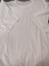 布先生男士?jì)却頣恤水柔棉純棉短袖春夏季基礎長(cháng)絨棉涼感小白T 【水柔棉T】皓月白 2XL (185) 曬單實(shí)拍圖