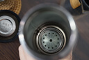 水宜生純鈦保溫杯男士鈦杯高檔商務(wù)大容量車(chē)載富氫泡茶水杯辦公養生杯子 T815鈦本色弱堿500ml 曬單實(shí)拍圖