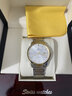歐米茄瑞士認證手表男士機械表大方時(shí)尚鑲鉆奢華高檔超薄專(zhuān)用男表 間金白面 曬單實(shí)拍圖