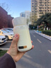 欣美雅（xinmeiya） 搖搖杯上班早餐牛奶杯高硼硅玻璃刻度水杯耐高溫豆漿胖胖杯子 【加厚款】白色-500ml 曬單實(shí)拍圖