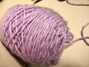 3兩松鼠絨毛線(xiàn)團中粗線(xiàn)手工編織diy勾帽子線(xiàn)毛衣材料寶寶絨線(xiàn)手編 06淺紫 曬單實(shí)拍圖