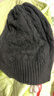 Evseg衣維瑟 蒙古國進(jìn)口山羊絨帽子 男女款百搭加厚保暖 多款可選羊毛帽 加厚款【1821-803】黑色 曬單實(shí)拍圖