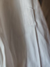 EAEOVNI長(cháng)袖襯衫女商務(wù)免燙春夏職業(yè)裝白色正裝銀行襯衣面試工作服修身OL 純白色【方領(lǐng)】 41 【138-148斤】 曬單實(shí)拍圖