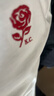 KENT&CURWEN肯迪文【明星同款】秋冬系列玫瑰刺繡男女款圓領(lǐng)純棉長(cháng)袖T恤 白色40 L 曬單實(shí)拍圖