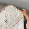 洽苒日本品牌隔尿墊嬰兒童防水透氣可水洗大尺寸寶寶床單尿布墊姨媽墊  兩條裝【7A抑菌·防螨】可可熊+機靈蛇 -A類(lèi)嬰 70x80cm 曬單實(shí)拍圖